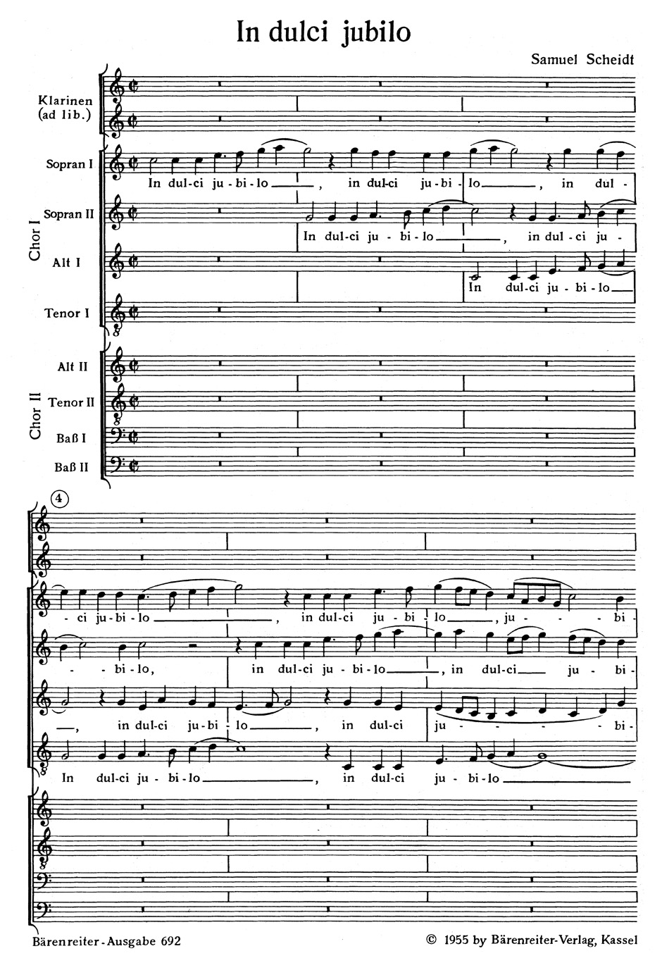 Other Cover Image In dulci jubilo