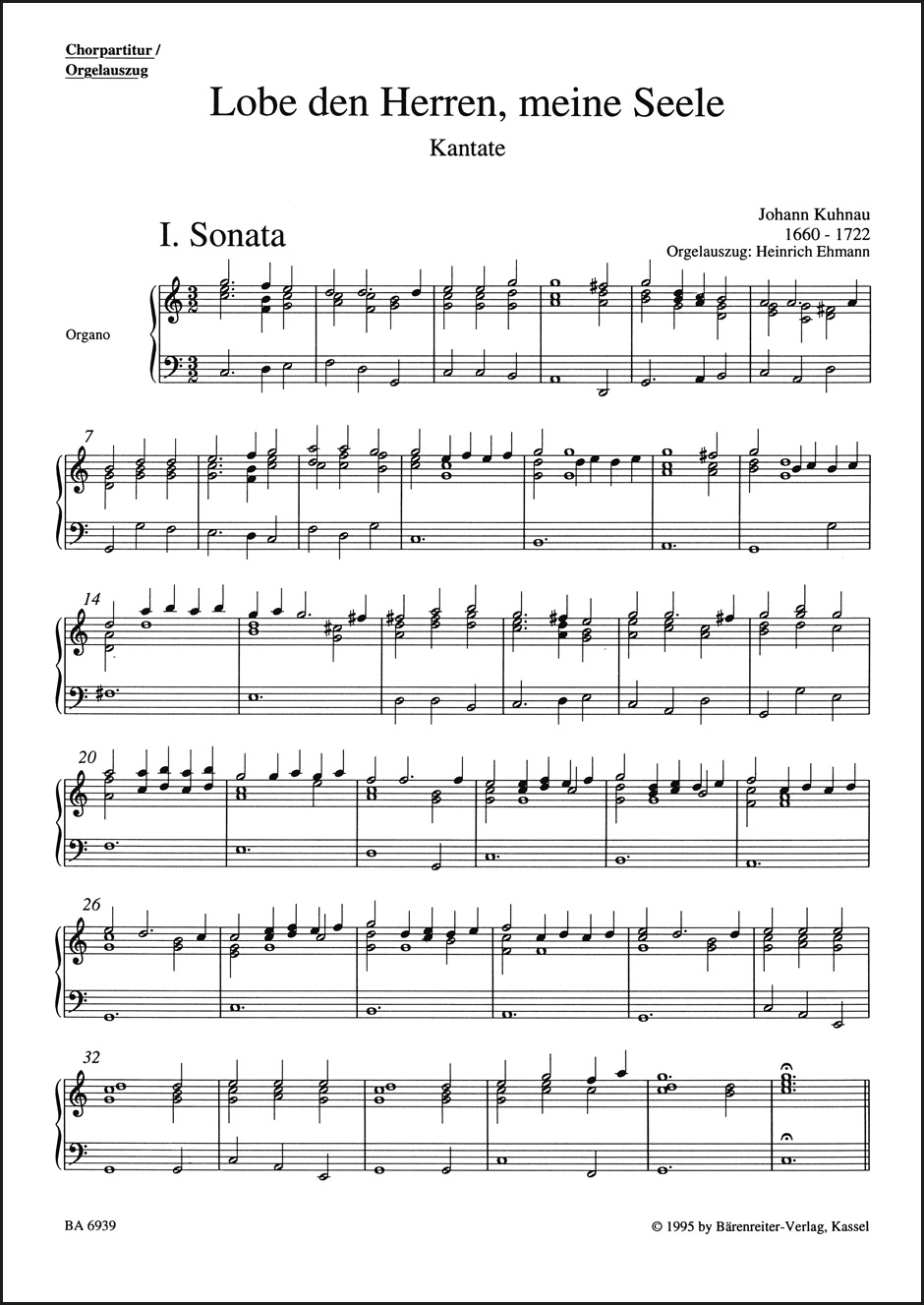 Front Cover Image Lobe den Herren, meine Seele