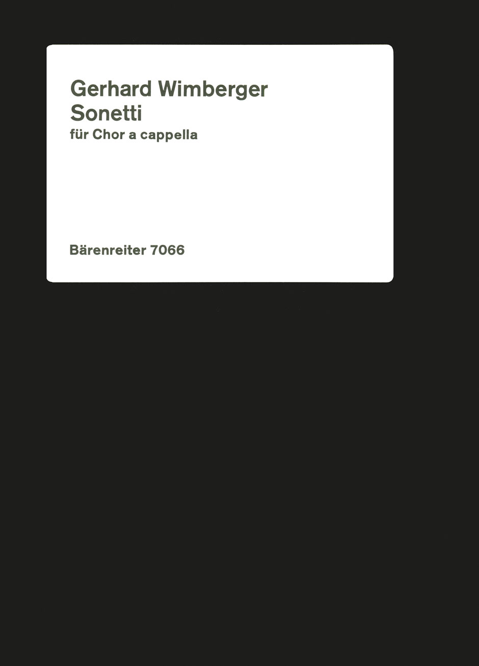 Other Cover Image Sonetti in vita e in morte Madonna Laura für gemischten Chor (SATB, jede Stimme fünffach geteilt) (1979)