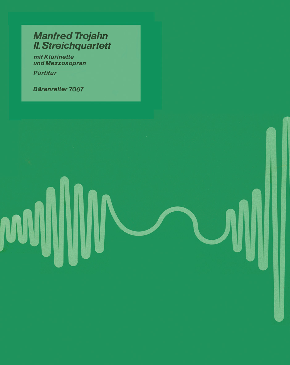 Front Cover Image Streichquartett mit Klarinette und Mezzosopran Nr. 2 (1979/1980)