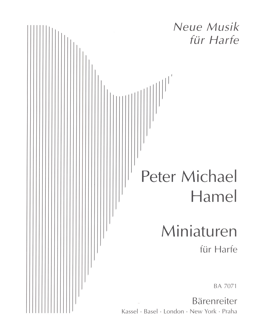 Front Cover Image Miniaturen für Harfe (1978/1980)