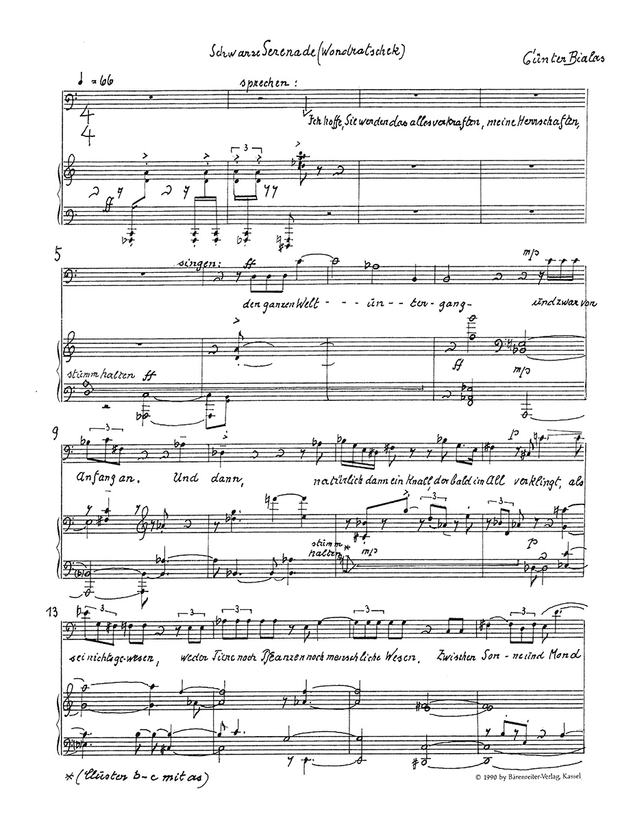 Other Cover Image Schwarze Serenade (1989)