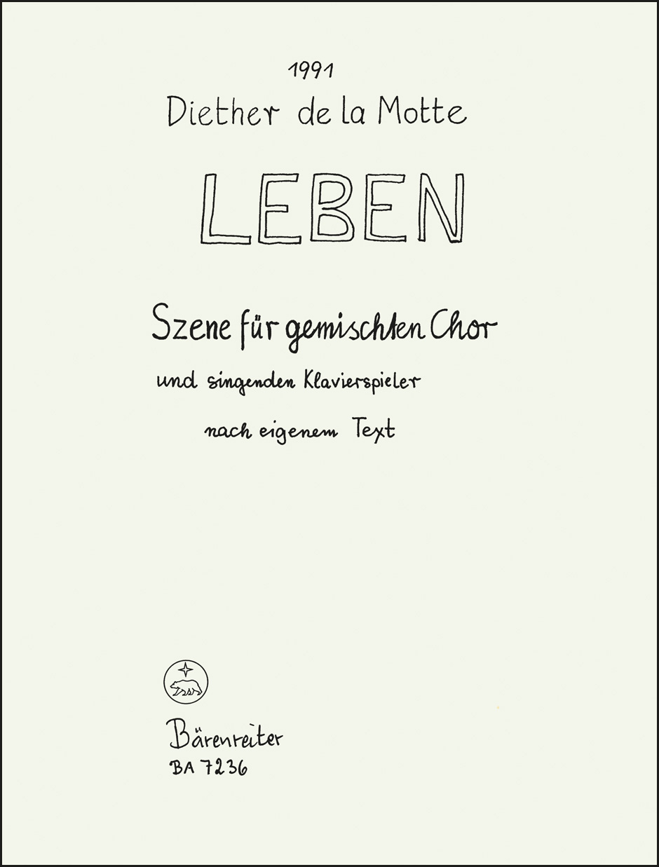 Other Cover Image Leben (1991)