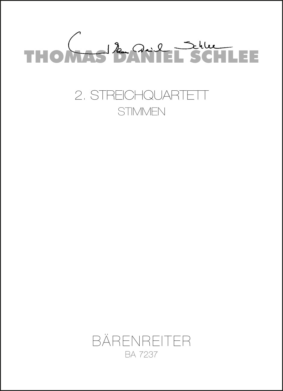 Front Cover Image Streichquartett Nr. 2 op. 21 (1983–1985 (rev. 1997))