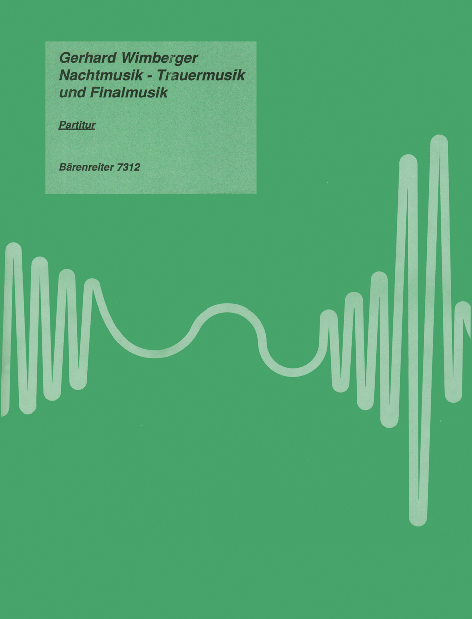 Front Cover Image Nachtmusik - Trauermusik - Finalmusik für großes Orchester (1987/1988)