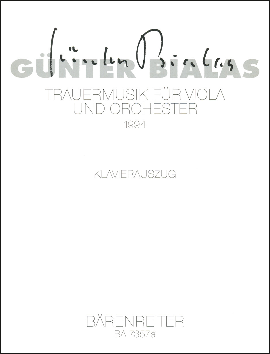 Other Cover Image Trauermusik (1994)