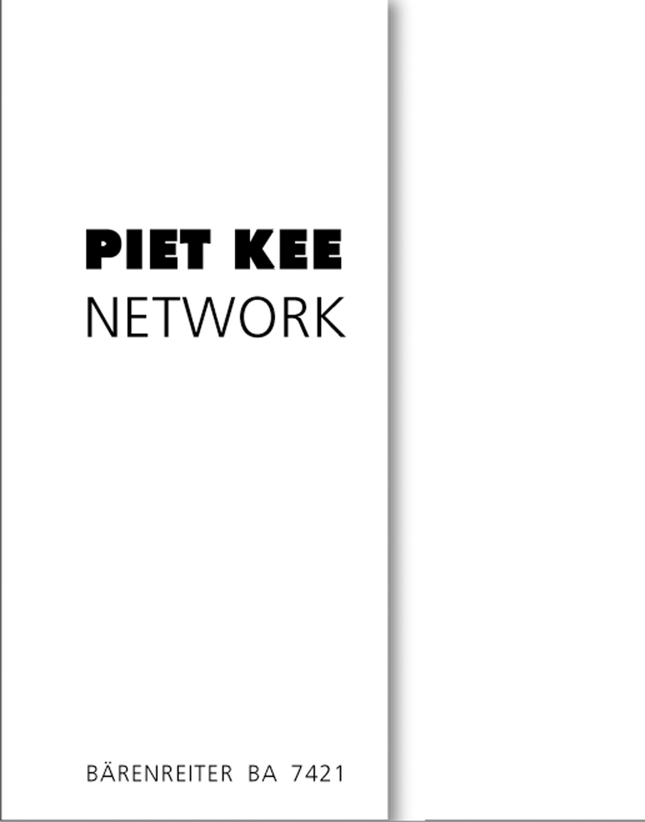 Front Cover Image Network für große Orgel, kleine Orgel und/oder Keyboard, Alt-Saxophon und Sopran-Blockflöte (1996)