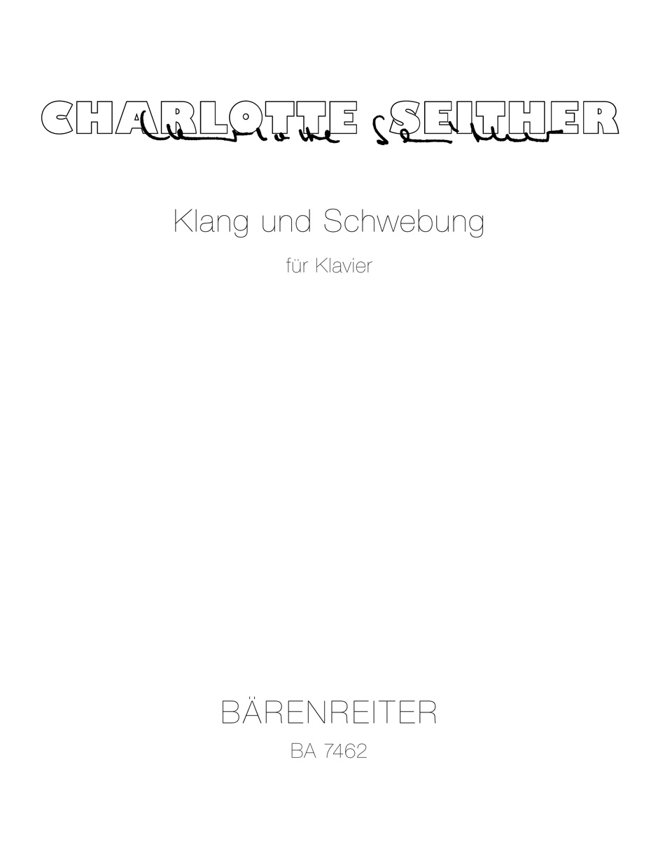 Front Cover Image Klang und Schwebung für Klavier (1996)