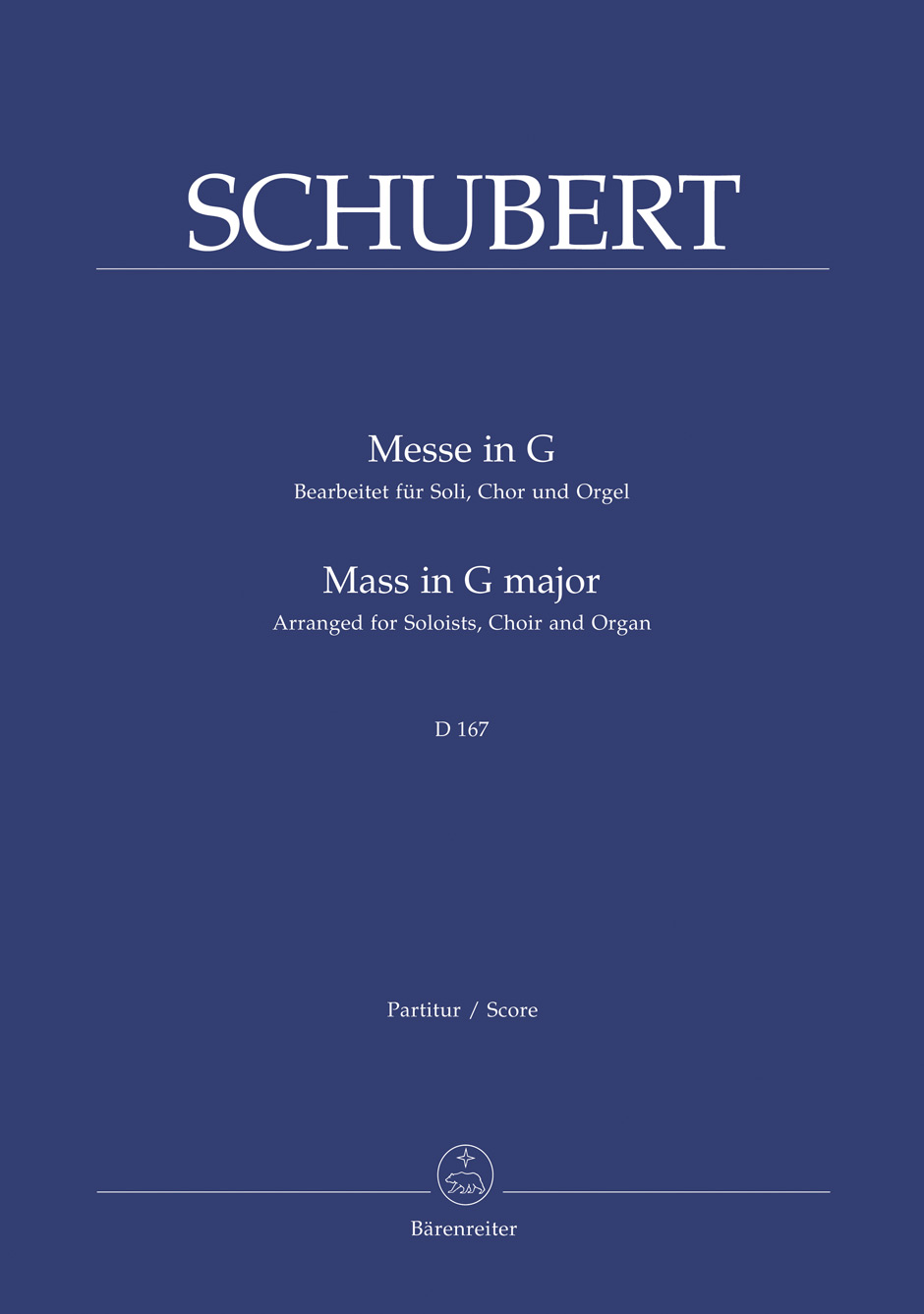 Front Cover Image Messe G-Dur D 167