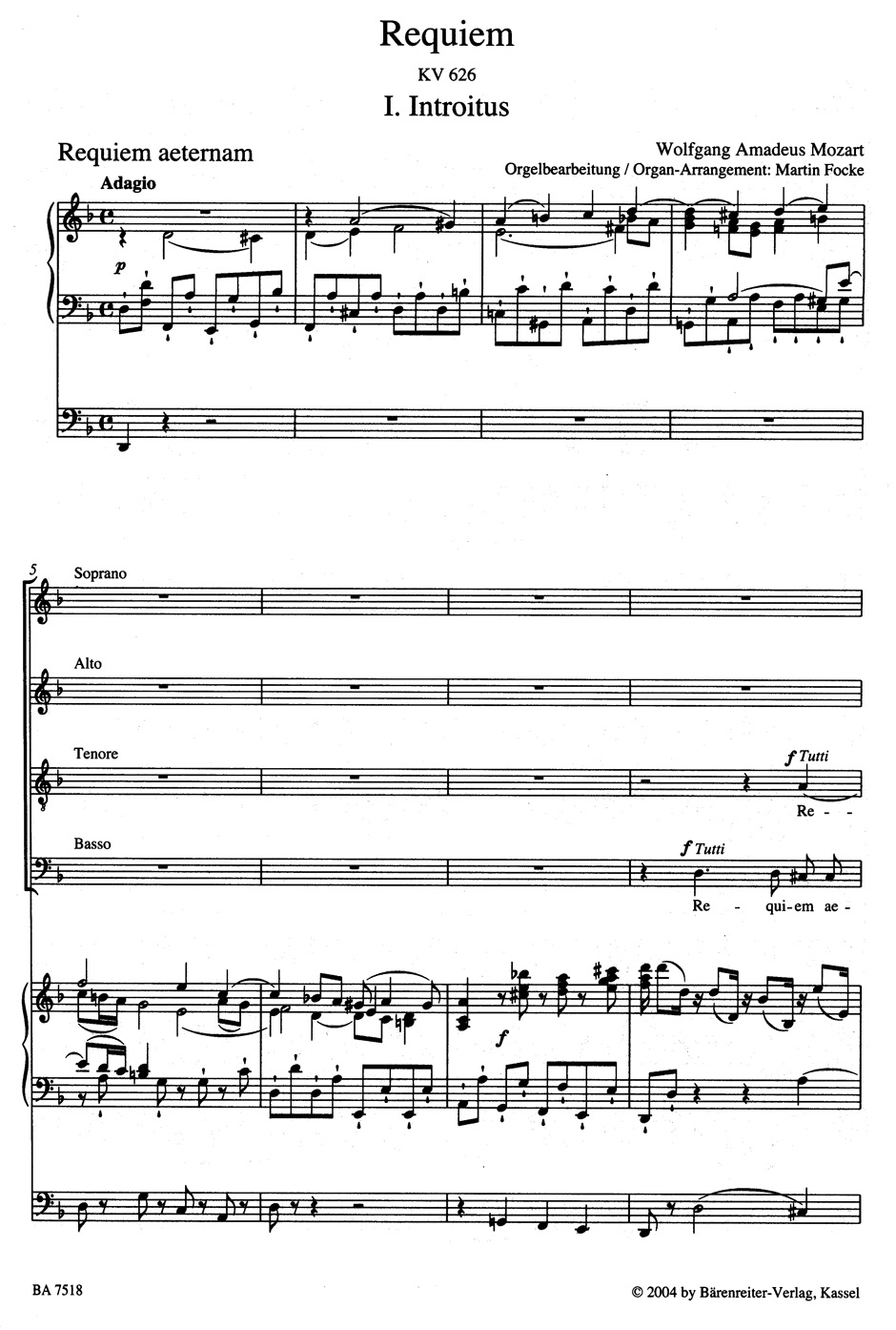Other Cover Image Requiem KV 626