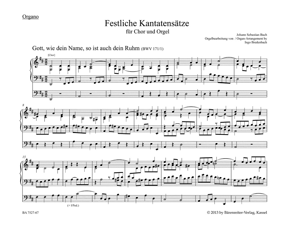 Other Cover Image Festliche Chorsätze aus Kantaten