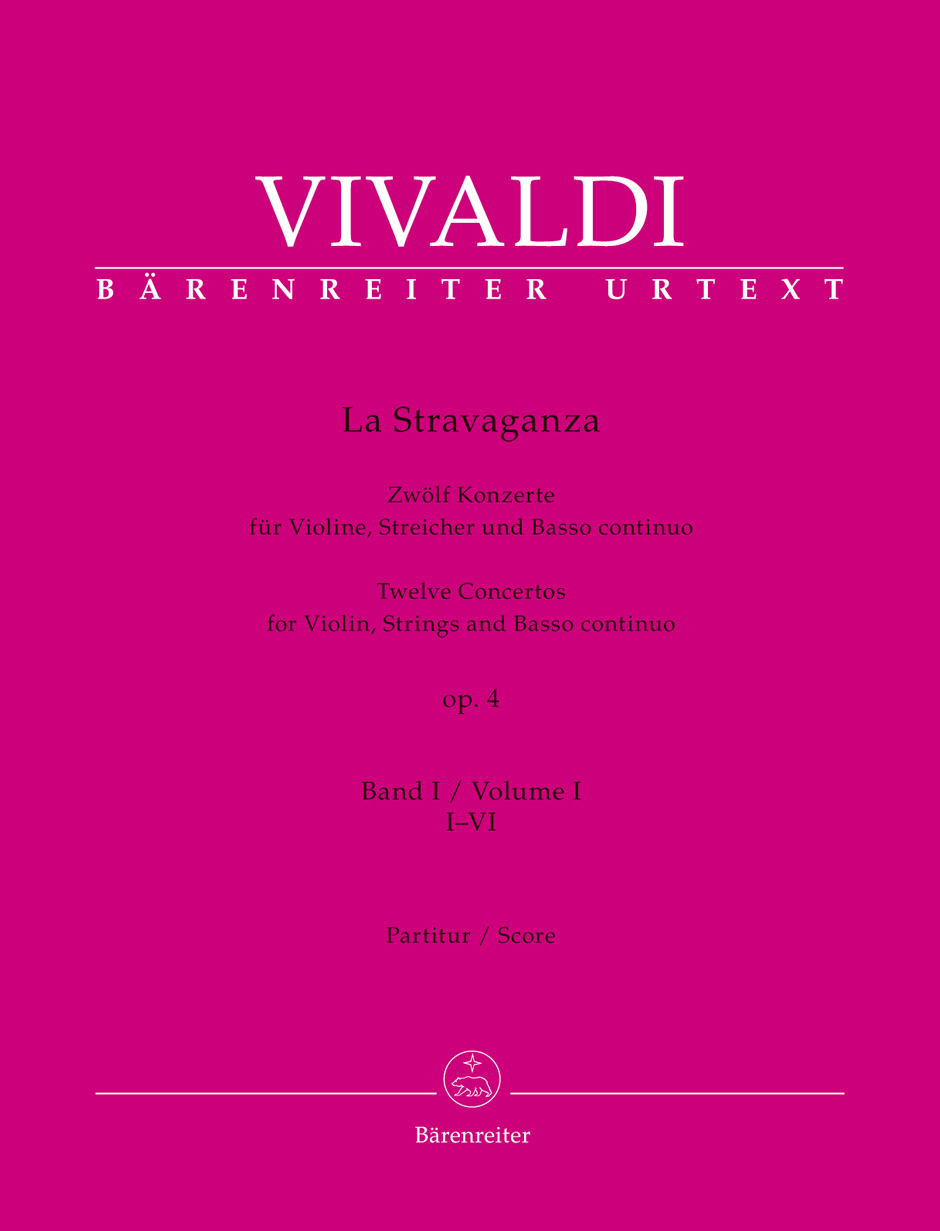 Front Cover Image La Stravaganza op. 4