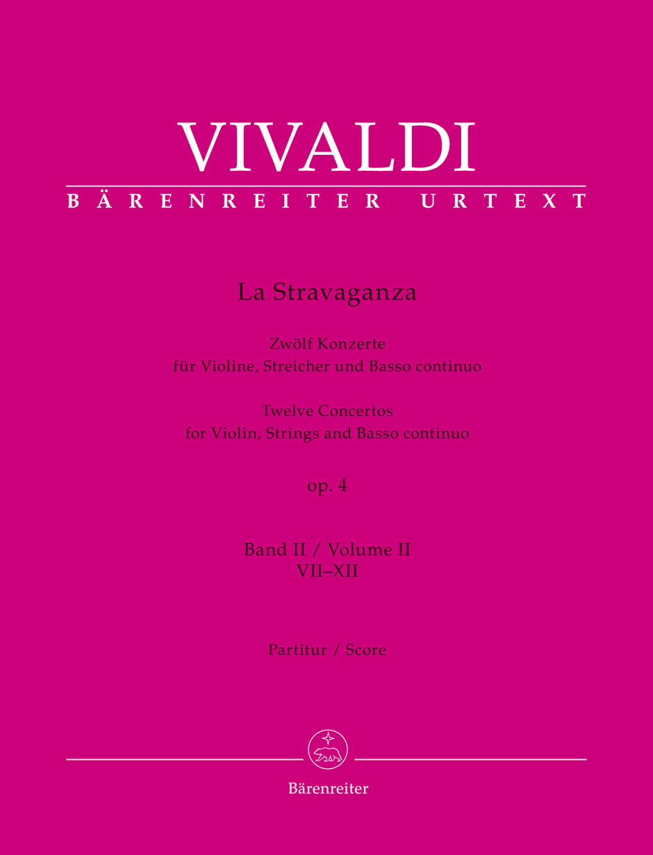Front Cover Image La Stravaganza op. 4