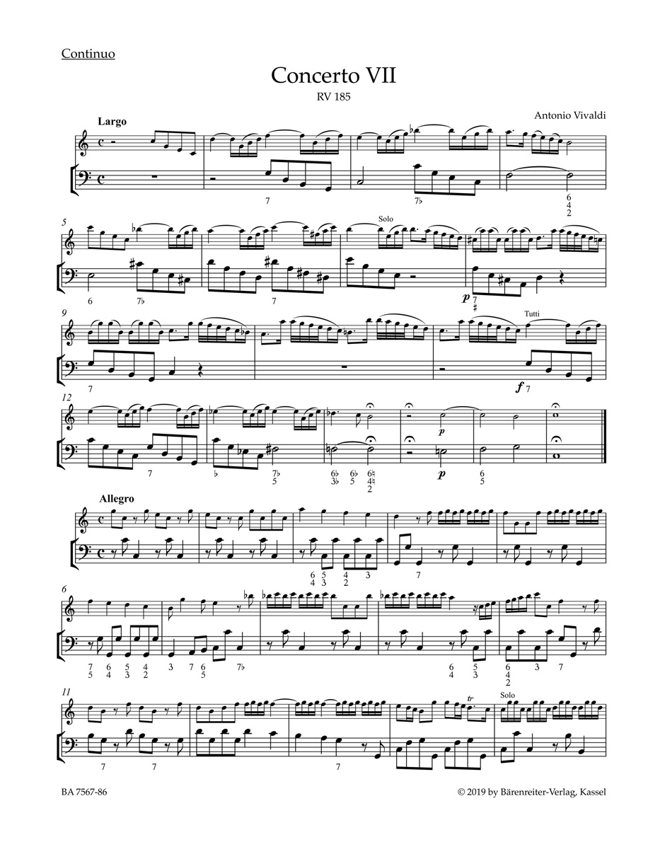 Front Cover Image La Stravaganza op. 4