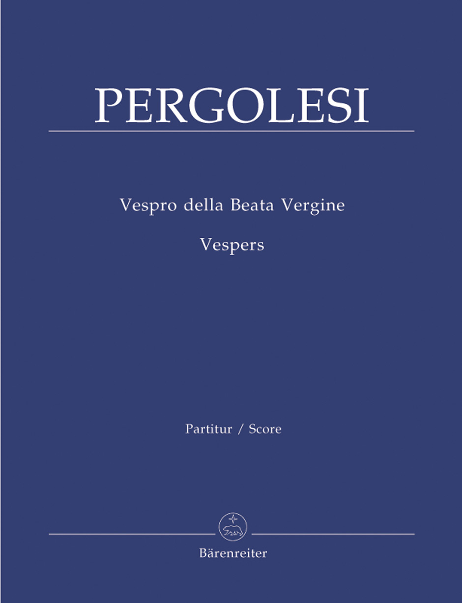 Front Cover Image Vespro della Beata Vergine / Marienvesper