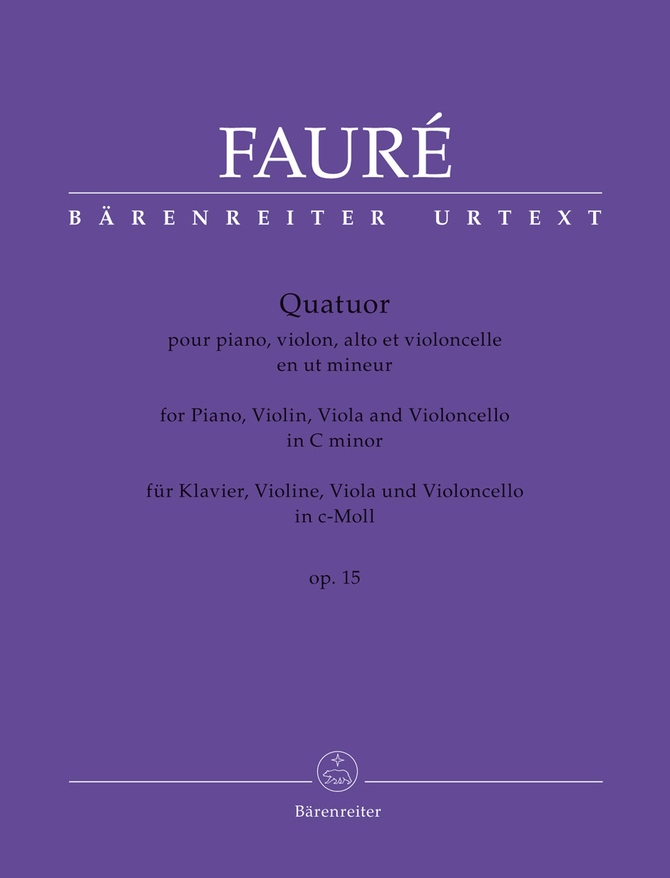 Front Cover Image Klavierquartett c-Moll op. 15 N 48