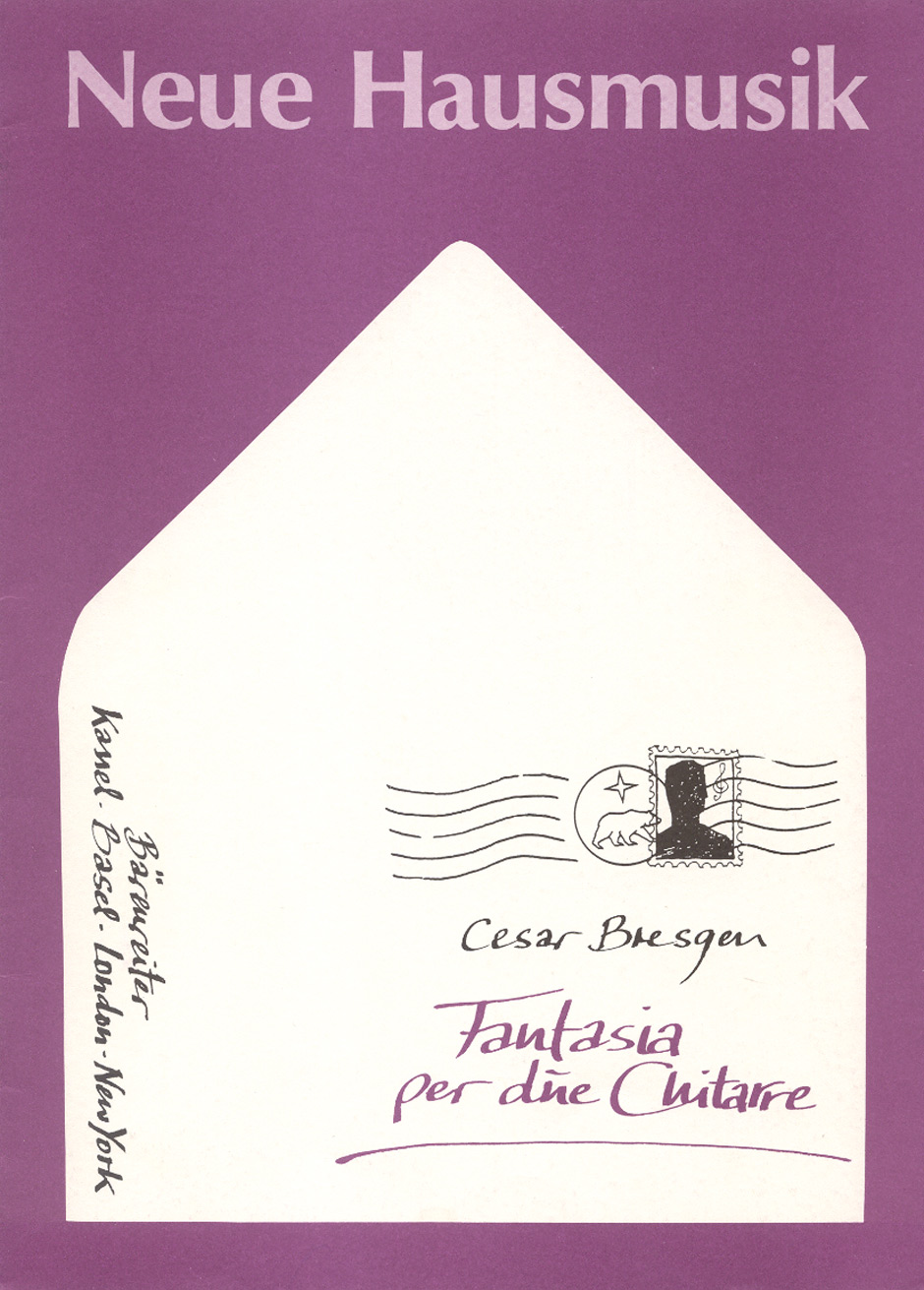 Front Cover Image Fantasia per due chitarre (1985)