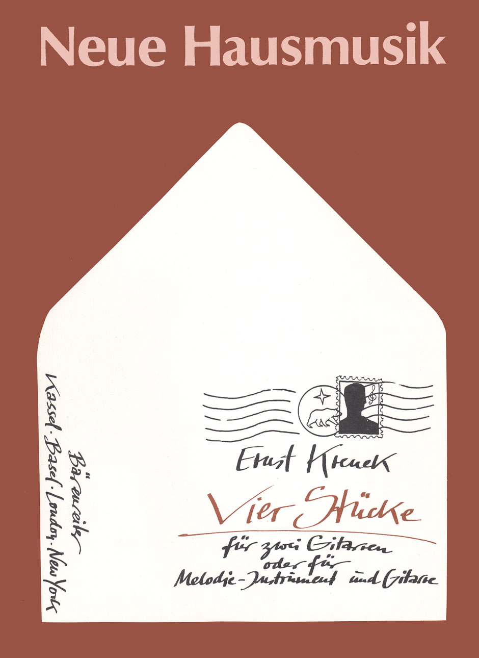Front Cover Image Vier Stücke