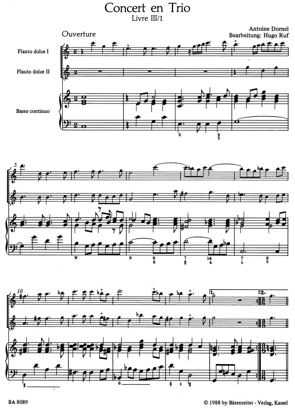 Other Cover Image Concert en Trio (Livre III/1)