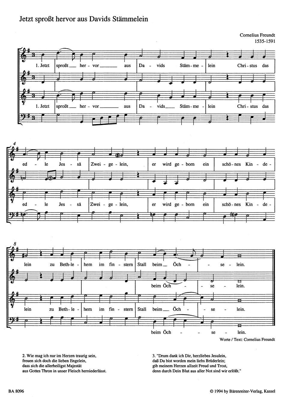 Other Cover Image In natali Domini für Blockflötenquartett
