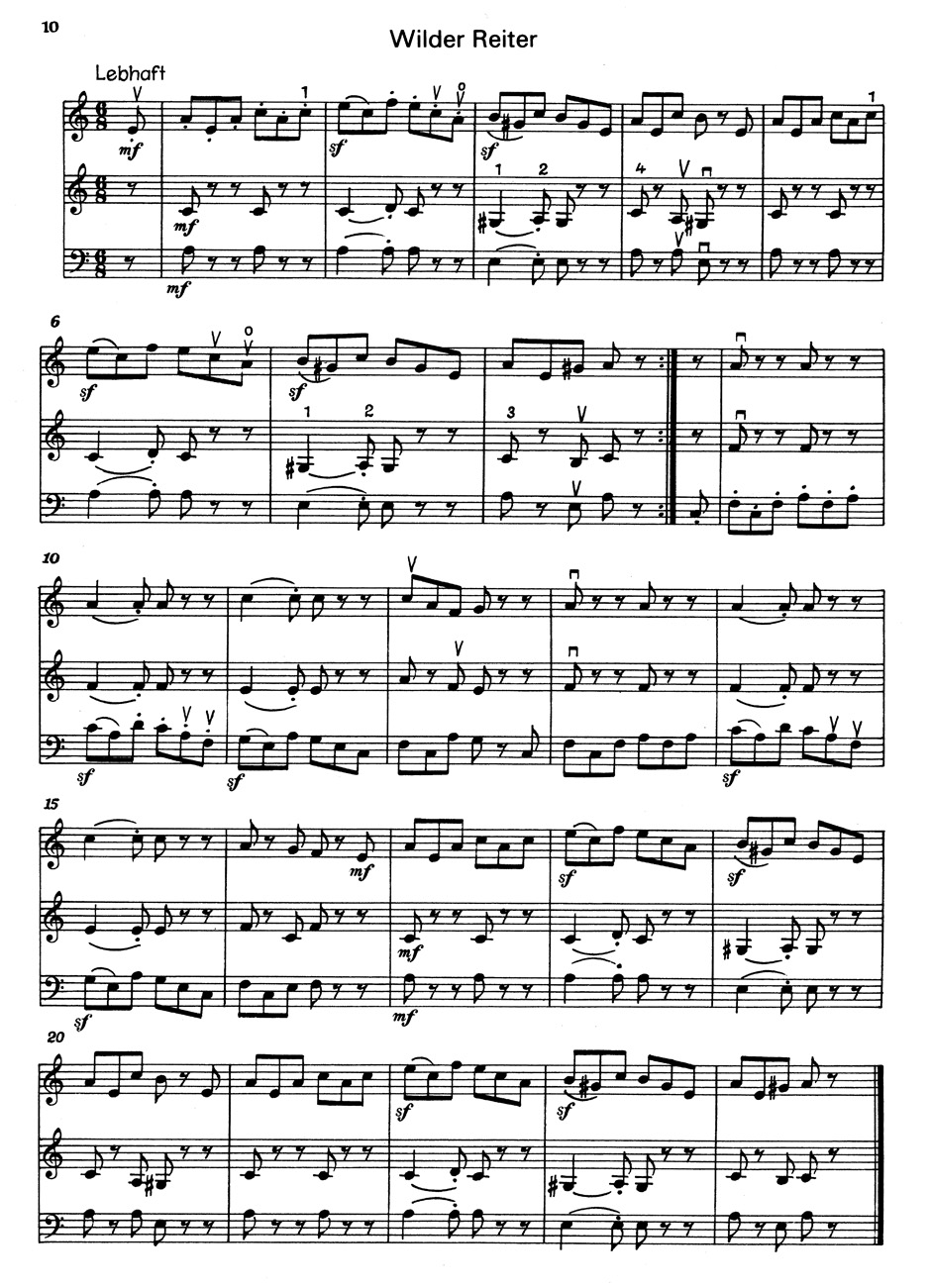 Other Cover Image Album für die Jugend. Auswahl für Streichtrio op. 68