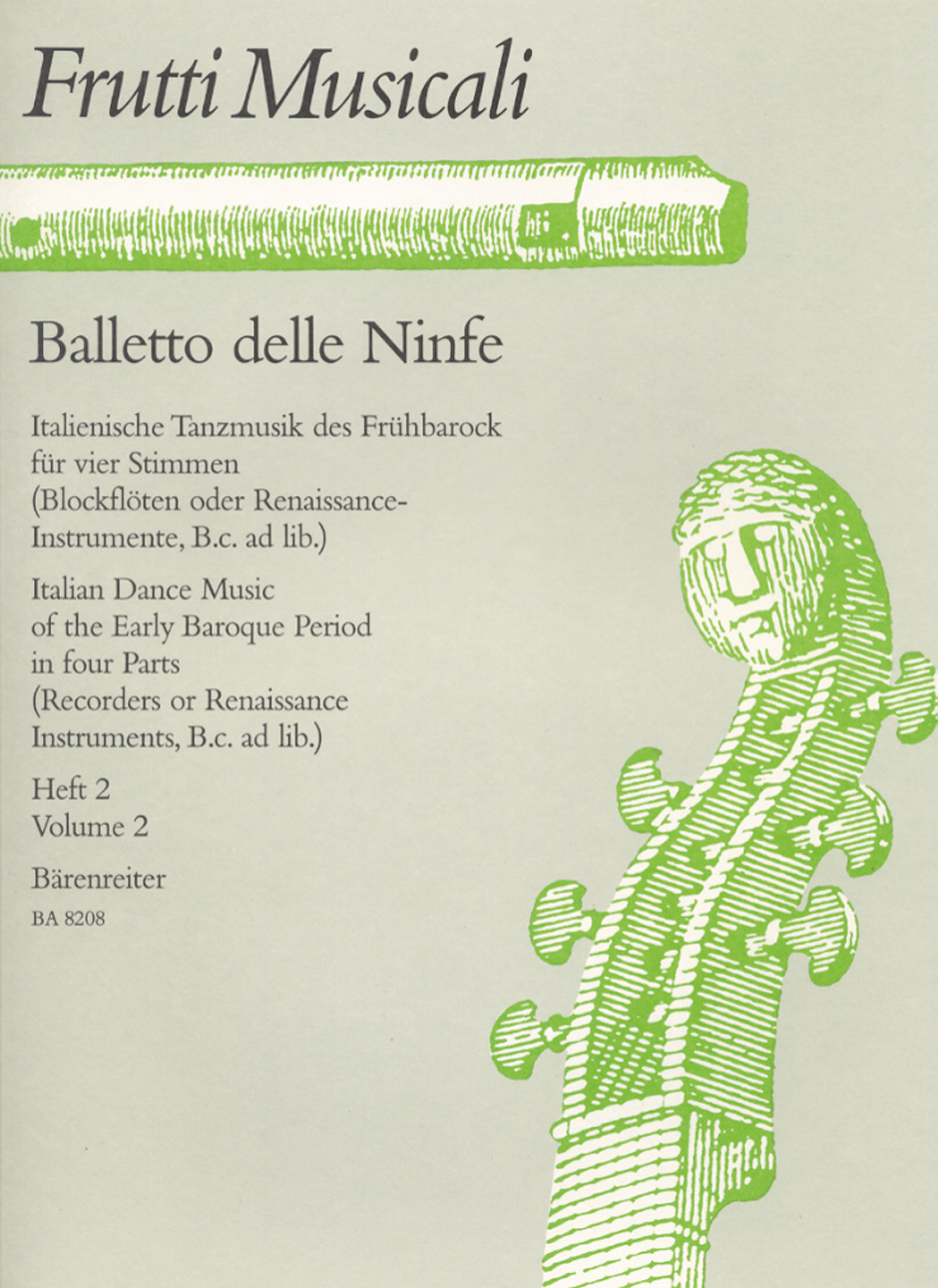 Front Cover Image Balletto delle Ninfe