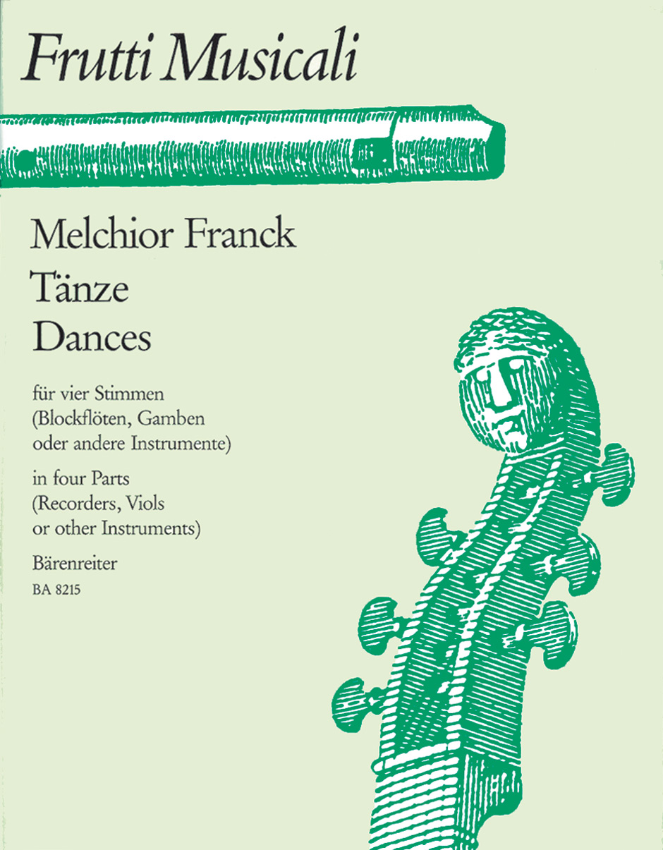 Front Cover Image Tänze für vier Stimmen
