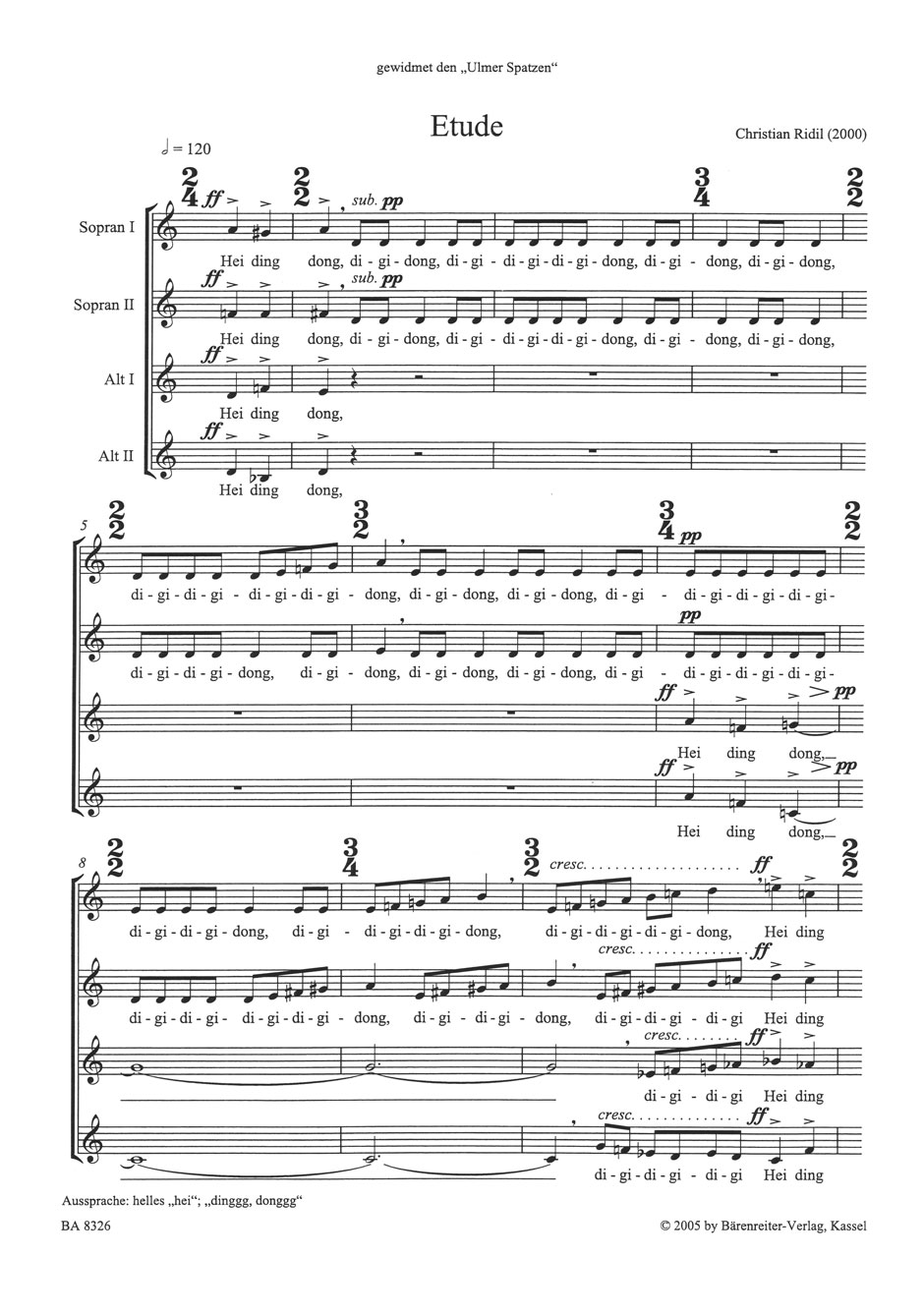Front Cover Image Etude (2000)