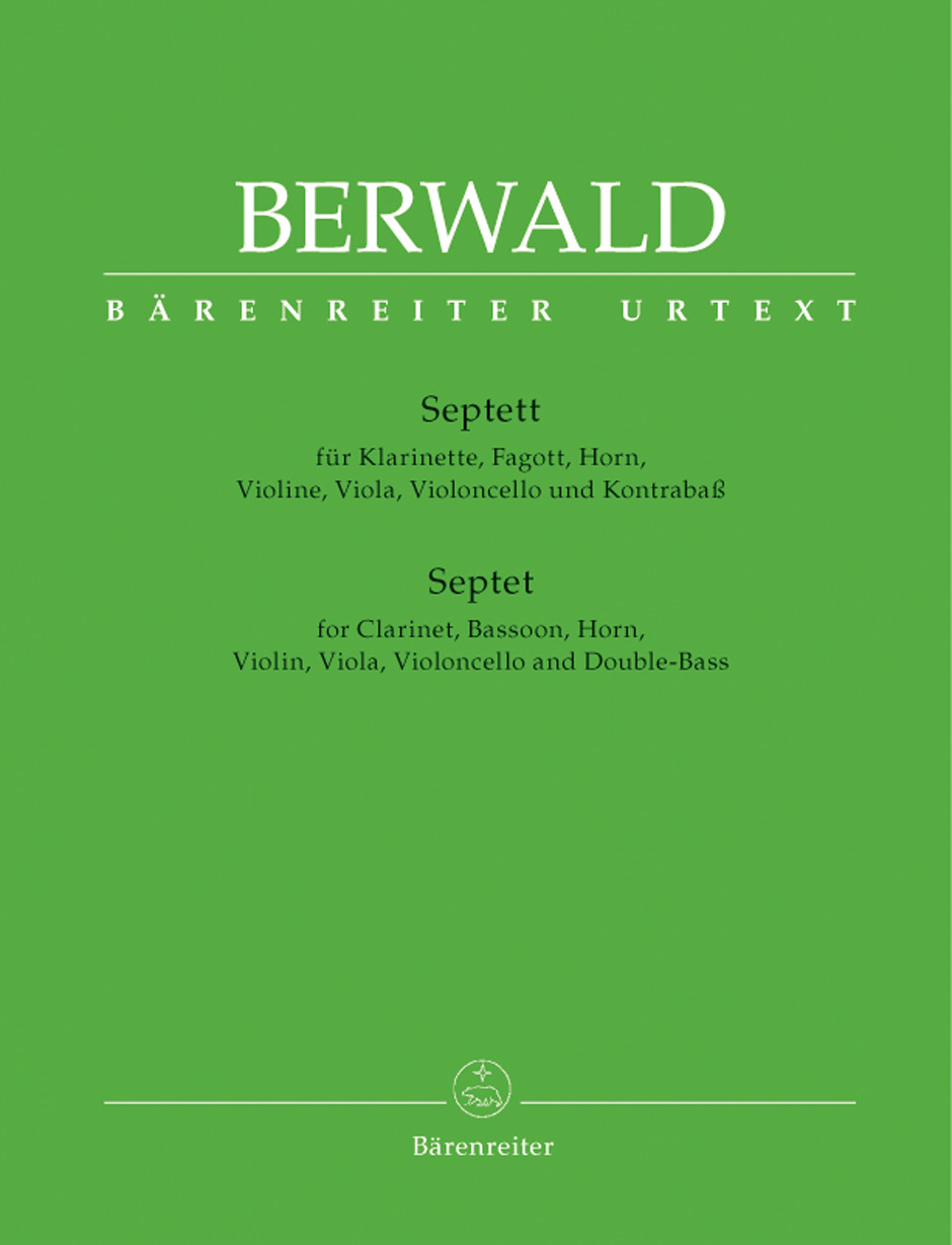 Front Cover Image Septett für Klarinette, Fagott, Horn, Violine, Viola, Violoncello und Kontrabass