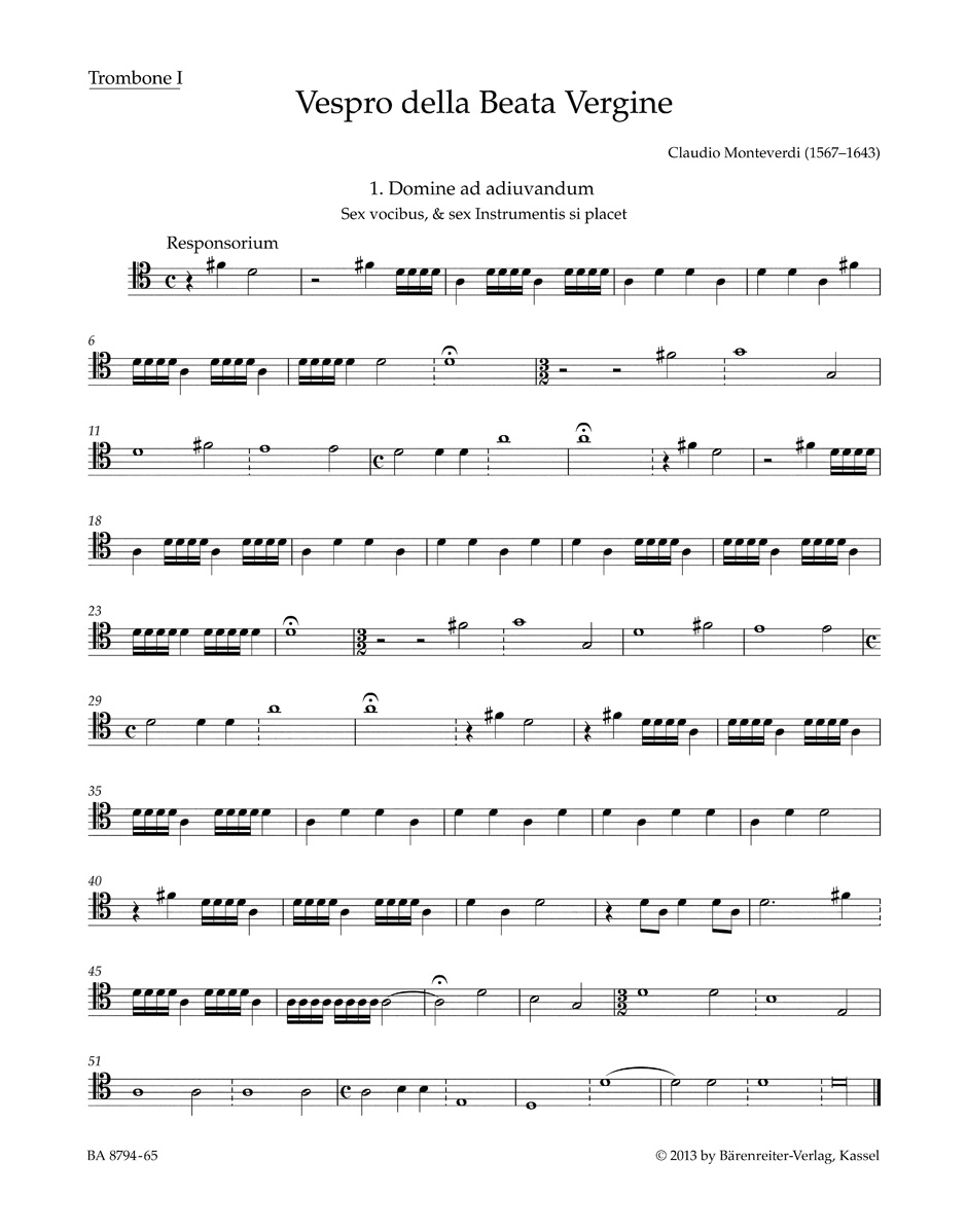 Other Cover Image Vespro della Beata Vergine "Marienvesper"