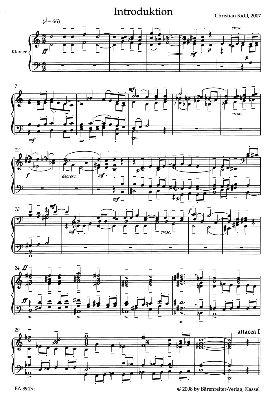 Other Cover Image Der Herr ist mein Hirt für 8stimmigen gem. Chor, 3-4stimmigen Oberchor, Blechbläser und Orgel (2007)