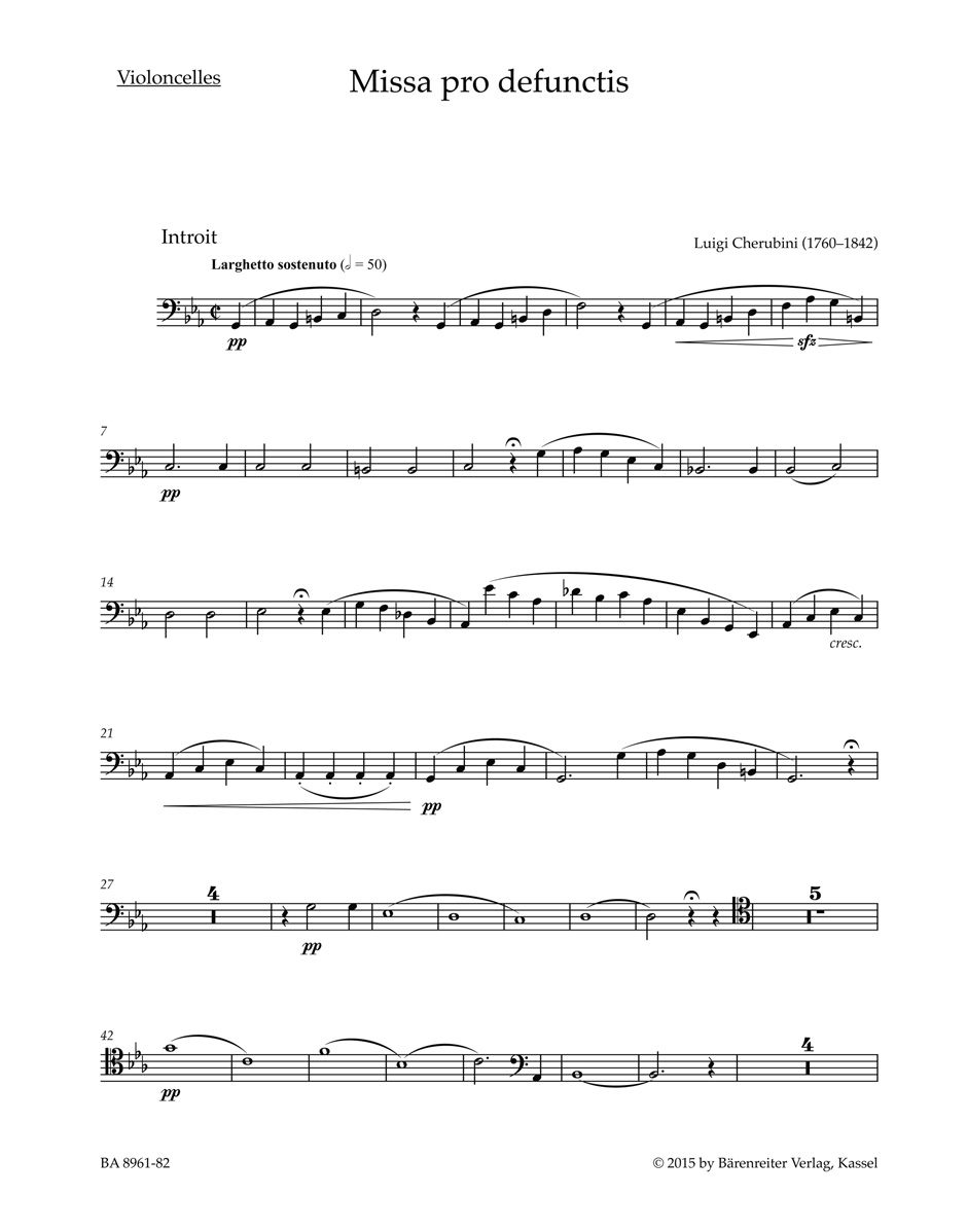 Front Cover Image Requiem c-Moll
