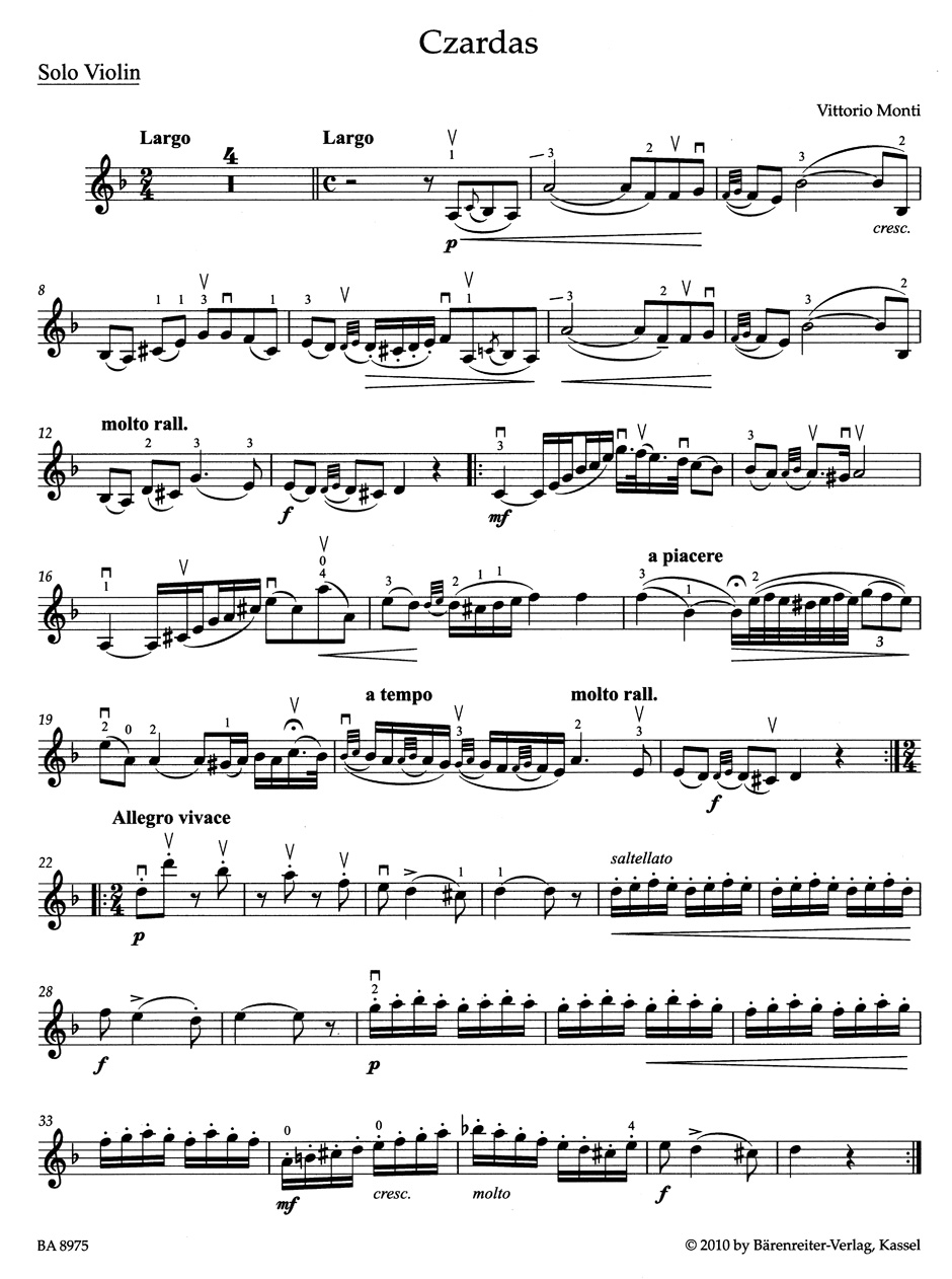 Other Cover Image Czardas