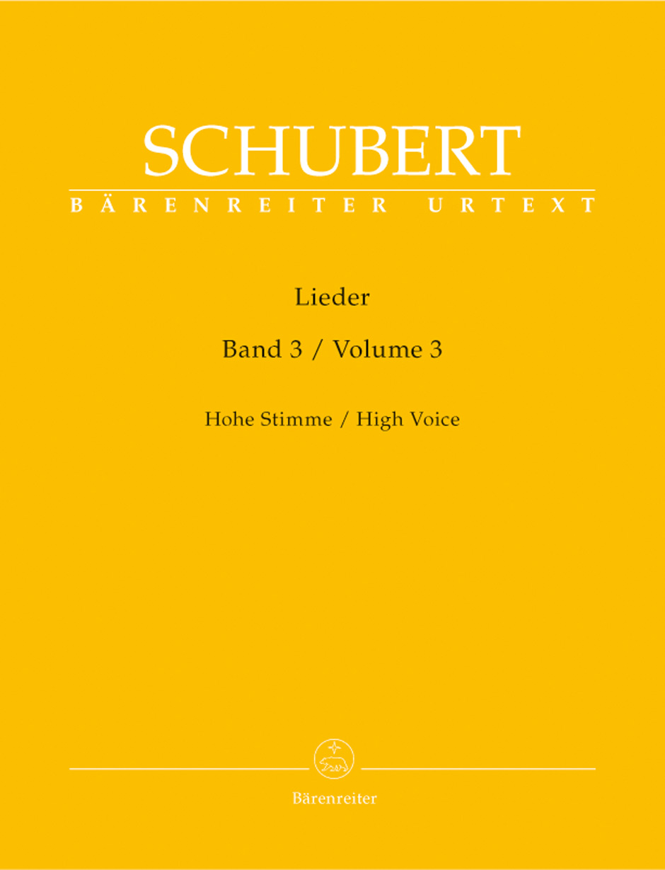 Front Cover Image Lieder, Band 3