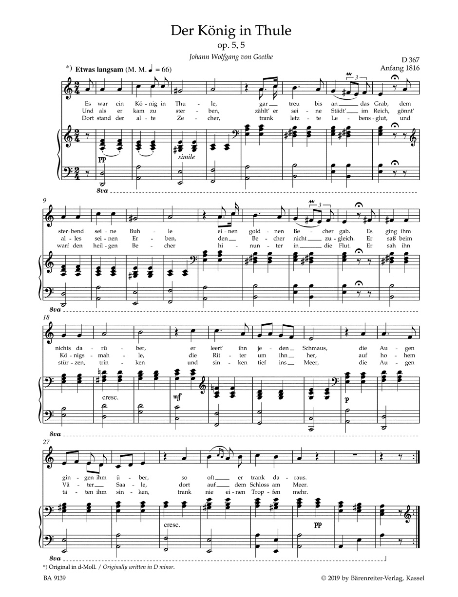 Other Cover Image A Taste of Schubert für mittlere Stimme