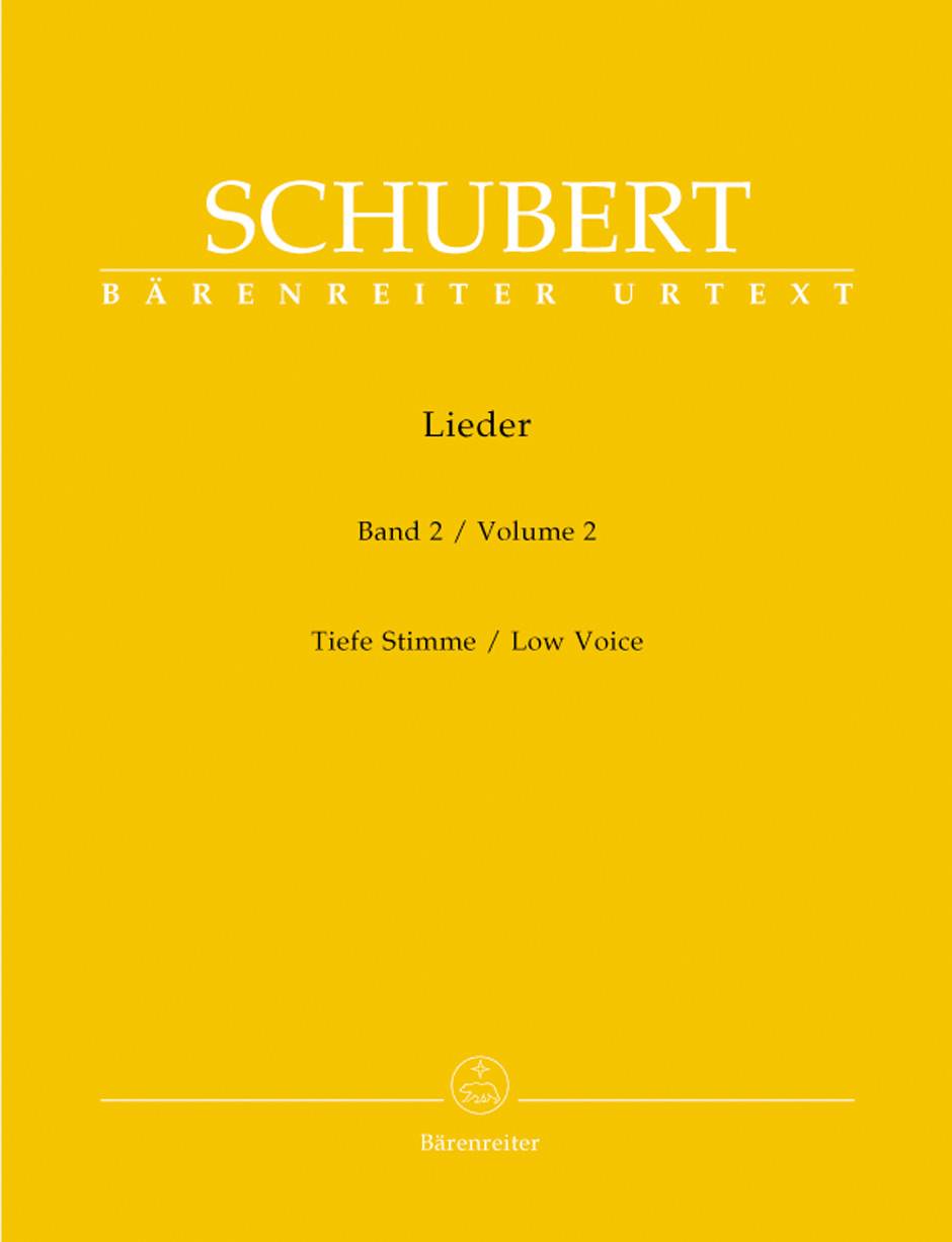 Front Cover Image Lieder, Band 2