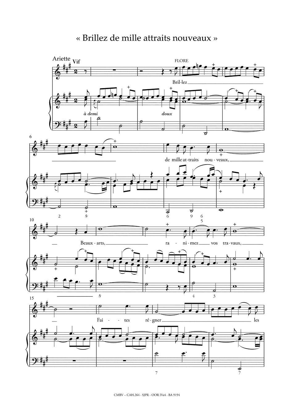Other Cover Image Airs d'opéra. Dessus, Volume 4