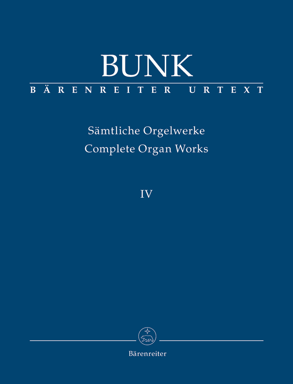 Front Cover Image Sämtliche Orgelwerke, Band IV