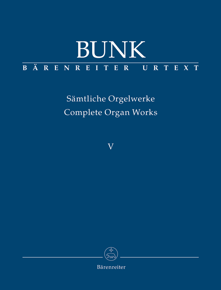 Front Cover Image Sämtliche Orgelwerke, Band V