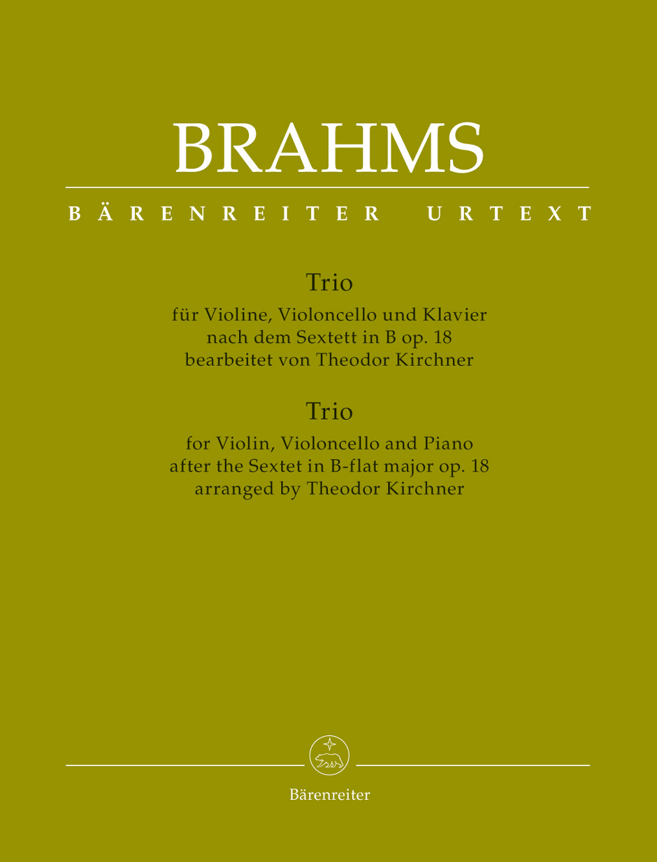 Front Cover Image Trio für Violine, Violoncello und Klavier