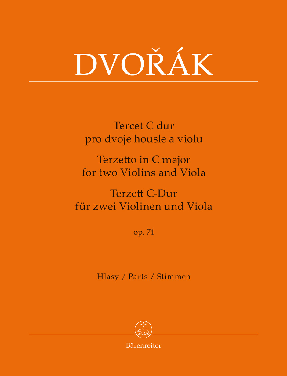 Front Cover Image Terzett für zwei Violinen und Viola C-Dur op. 74