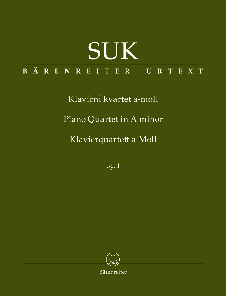 Front Cover Image Klavierquartett a-Moll op. 1