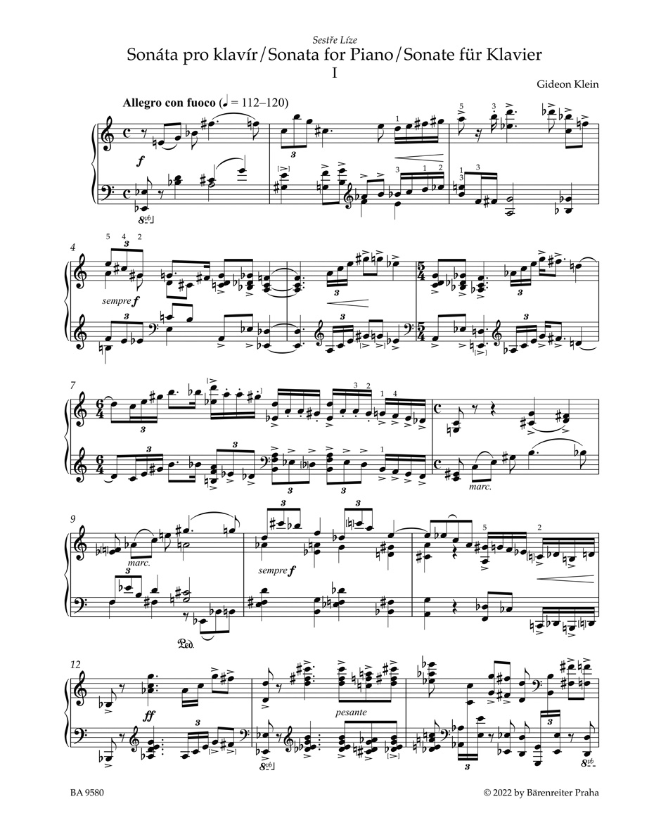 Other Cover Image Sonate für Klavier / Landschaft
