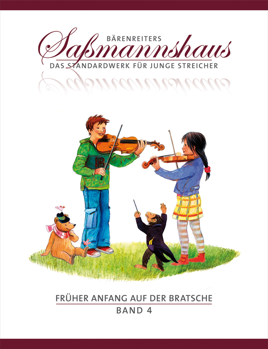 Front Cover Image Früher Anfang auf der Bratsche, Band 4