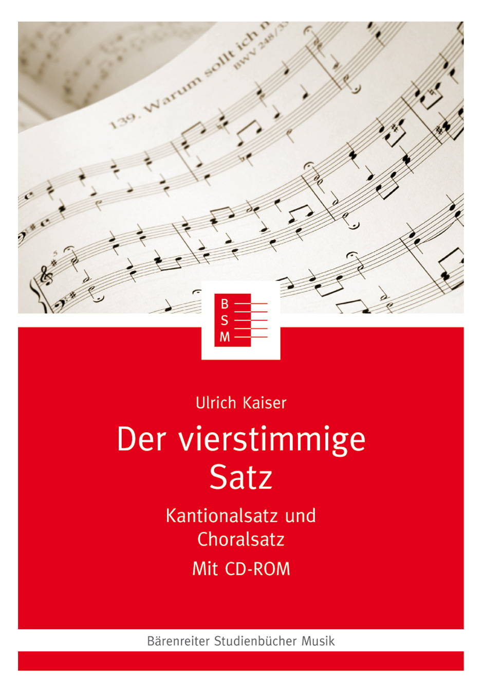 Front Cover Image Der vierstimmige Satz