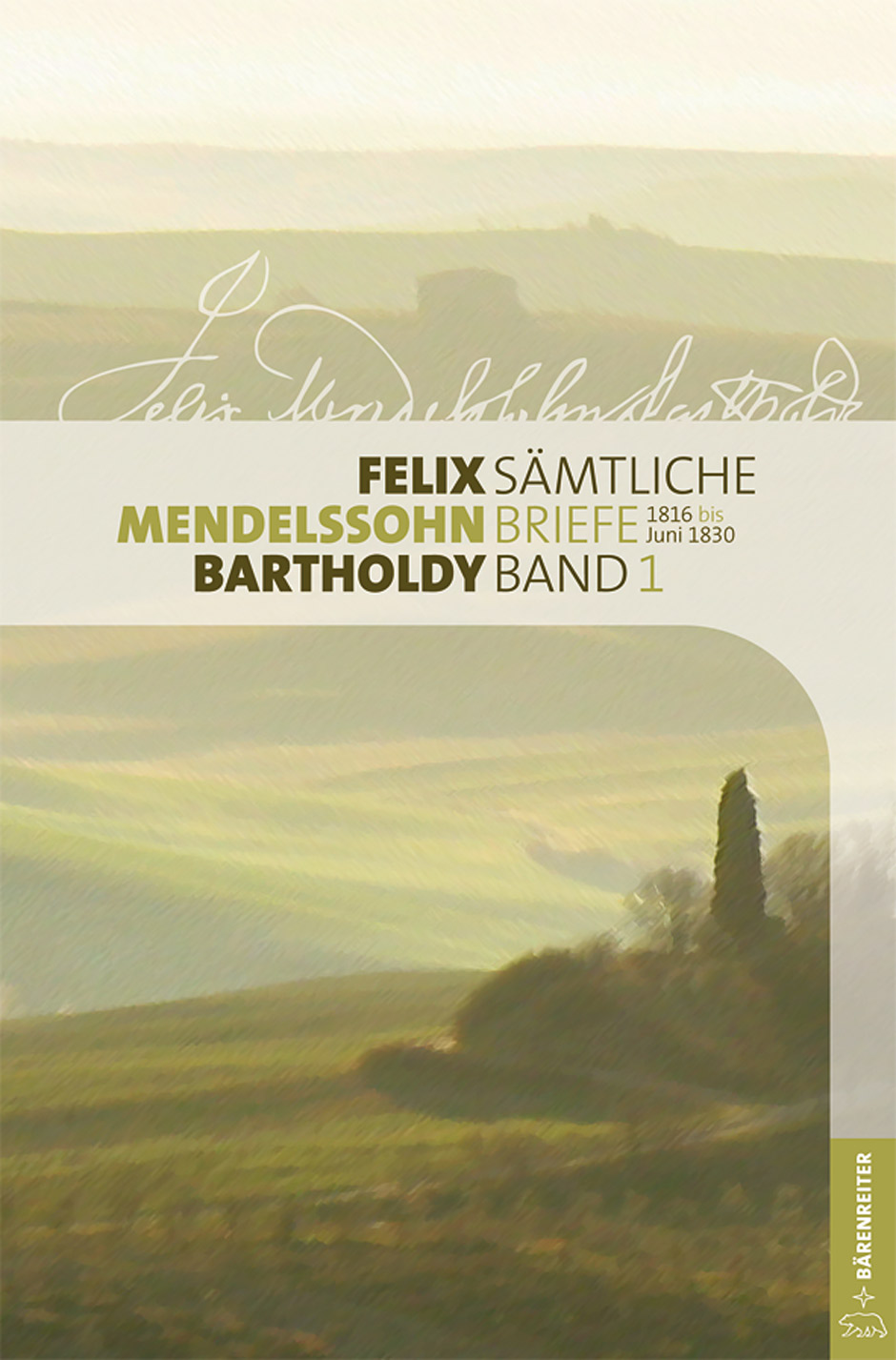 Front Cover Image Sämtliche Briefe, Band 1