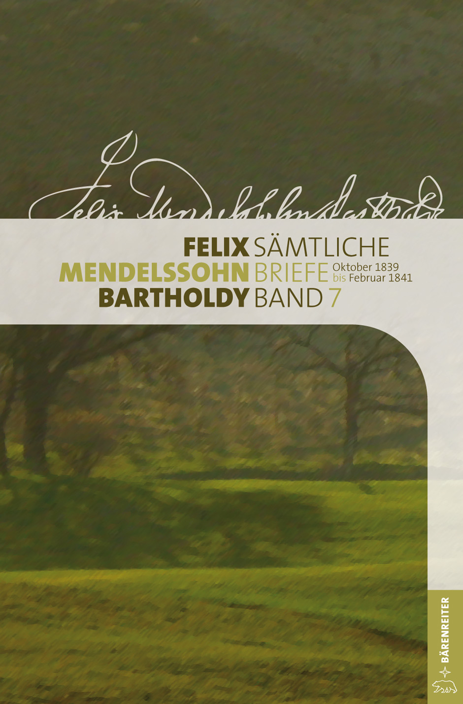 Front Cover Image Sämtliche Briefe, Band 7