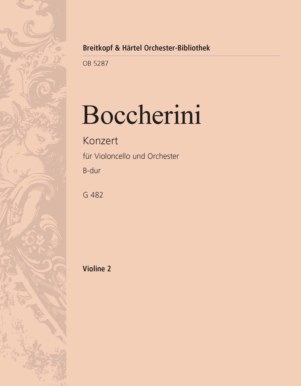 Front Cover Image Violoncellokonzert B-dur