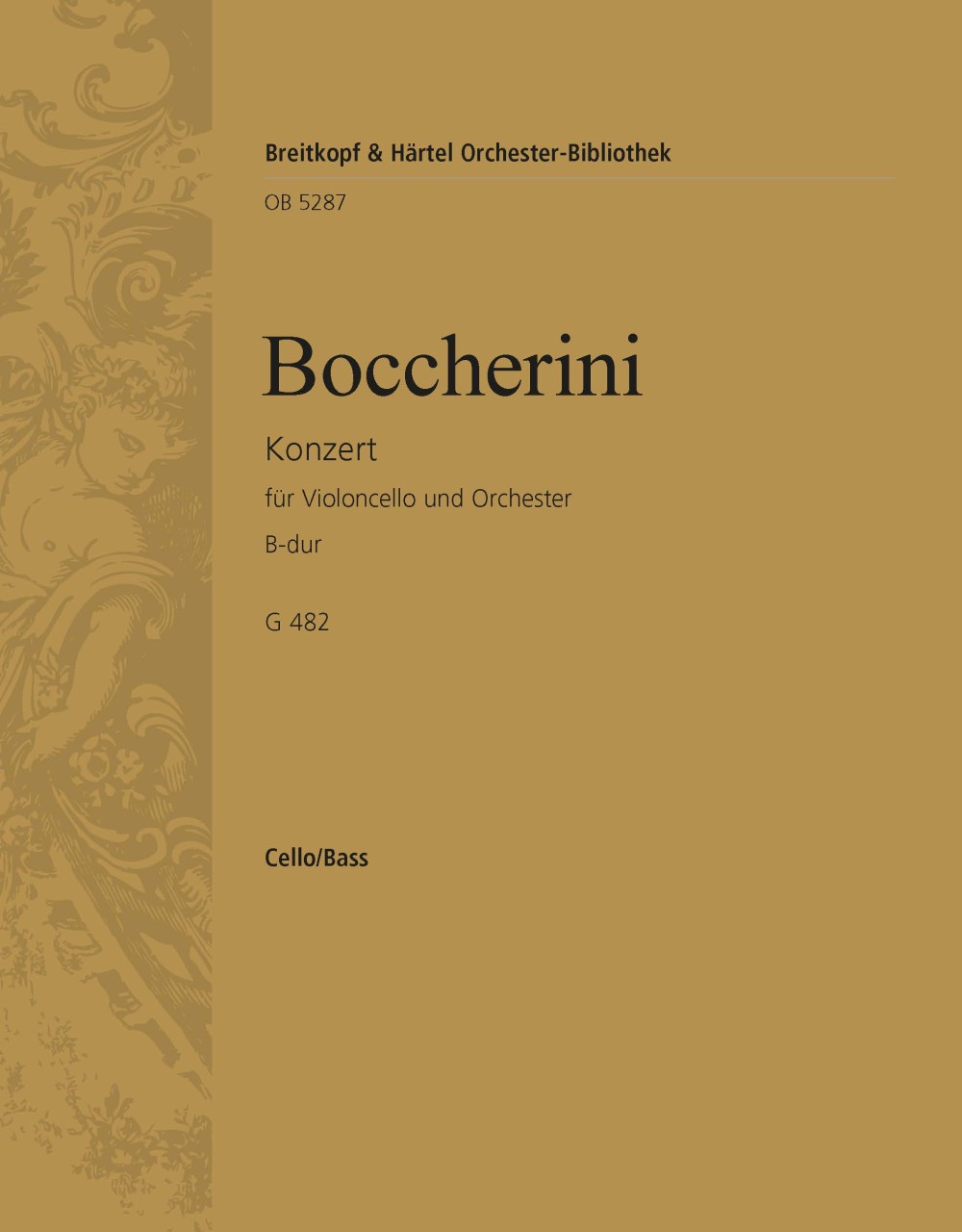 Front Cover Image Violoncellokonzert B-dur
