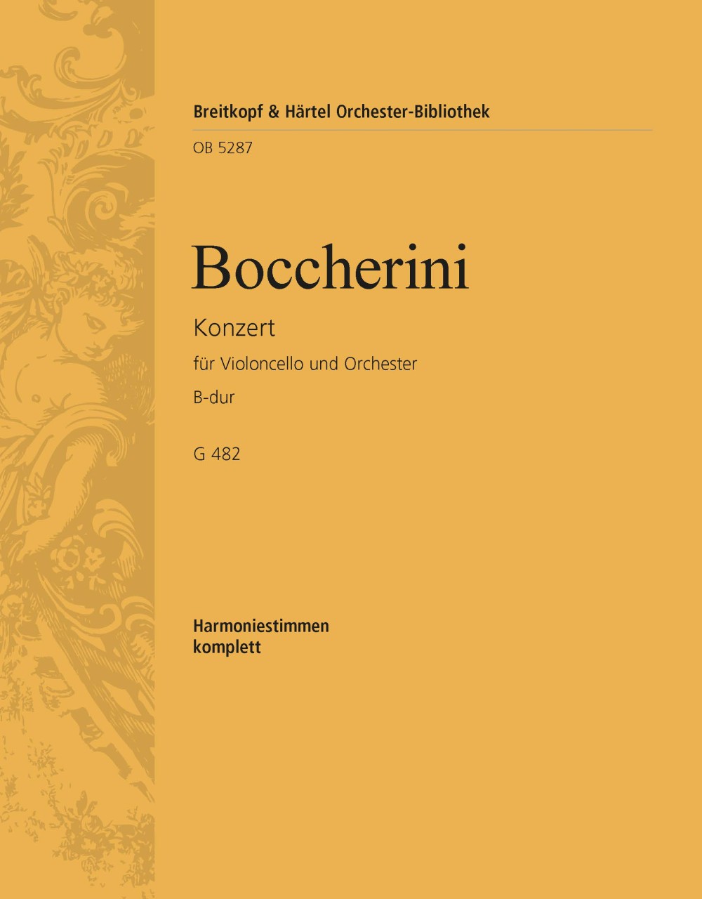 Front Cover Image Violoncellokonzert B-dur